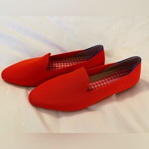 Rothy’s The Almond Loafer | Size 7 | Red Poppy